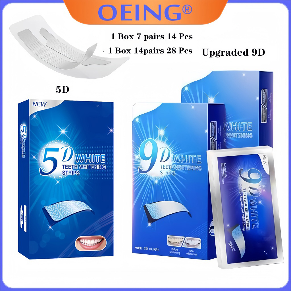 Teeth Whitening Effective - Tira blanqueadora de dientes 9D 5D,