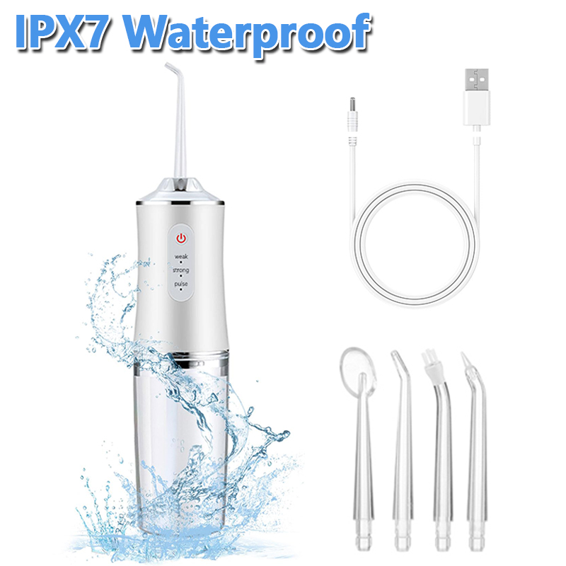 Water Flosser Cordless - Irrigador Bucal, Dispositivo de Chorro de