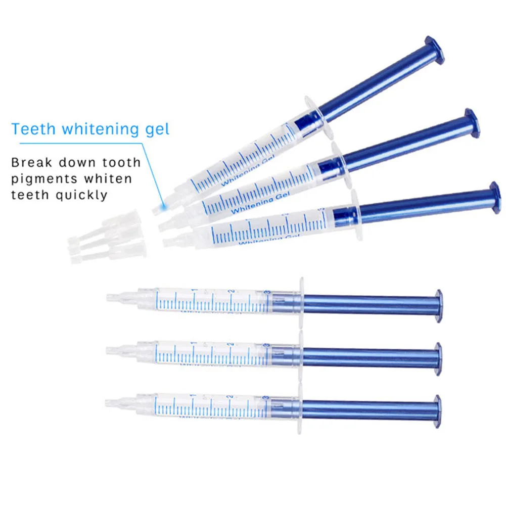 Teeth Whitening Led Kit - Jeringa de Gel para blanquear los