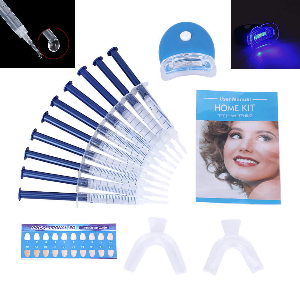 Teeth Whitening Led Kit - 1 Juego de blanqueamiento Dental, sistema