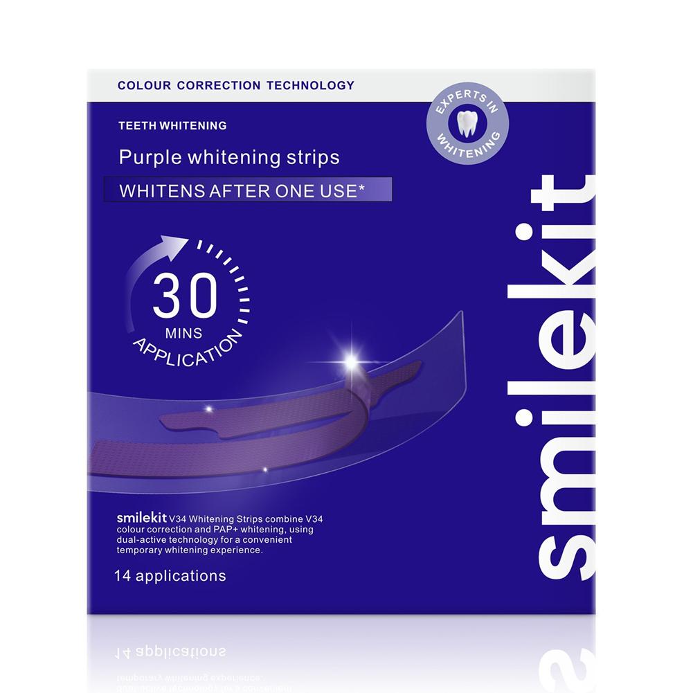 Teeth Whitening Crest - ﻿ Tiras Blanqueadoras de Dientes Smilekit