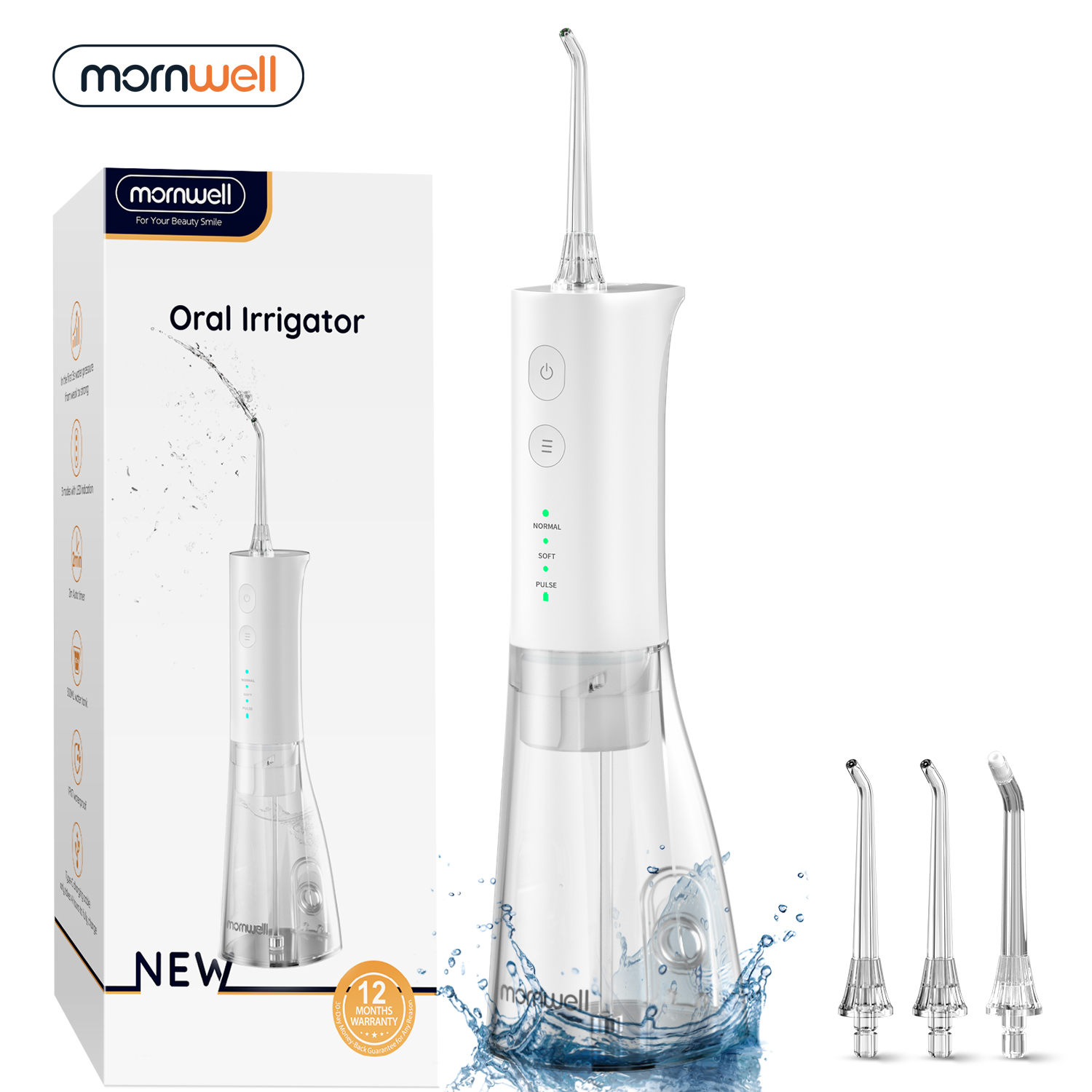 Water Flosser Cordless - Nuevo Irrigador Bucal Portátil F29/D52, Irrigador