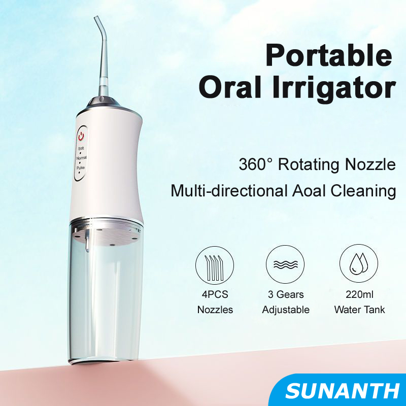 Dental Floss Picks - Irrigador Bucal Portátil 2026, Limpiador Dental