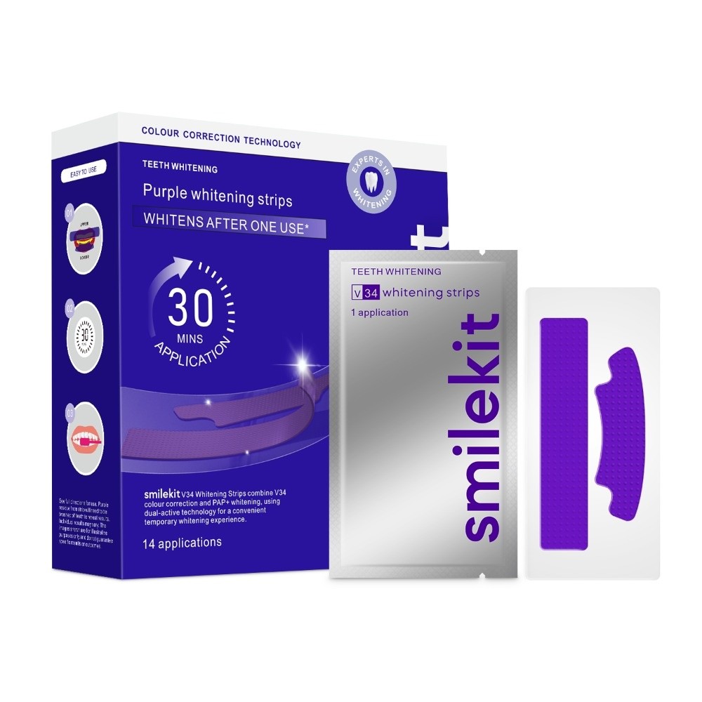 Teeth Whitening Effective - 7/14 Uds nueva tira blanqueadora de