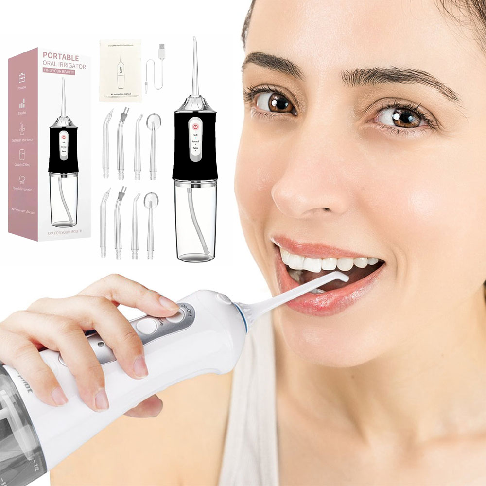Water Flosser Cordless - Irrigador Dental, hilo Dental sin Bpa,