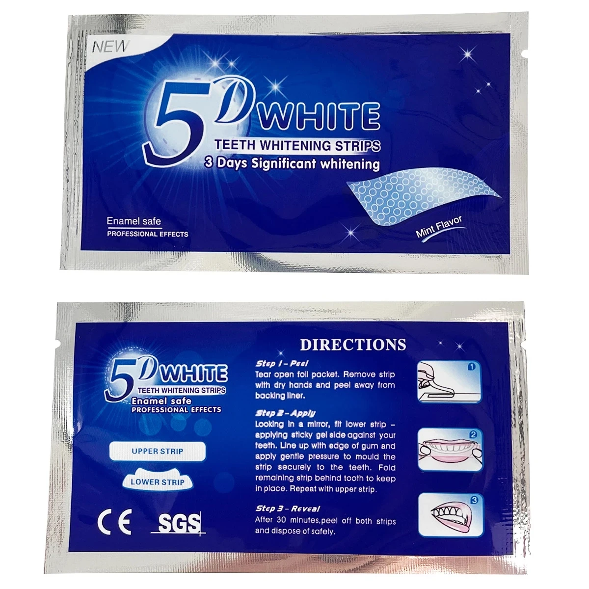 Teeth Whitening Effective - 1 caja/2 cajas de tiras blanqueadoras,