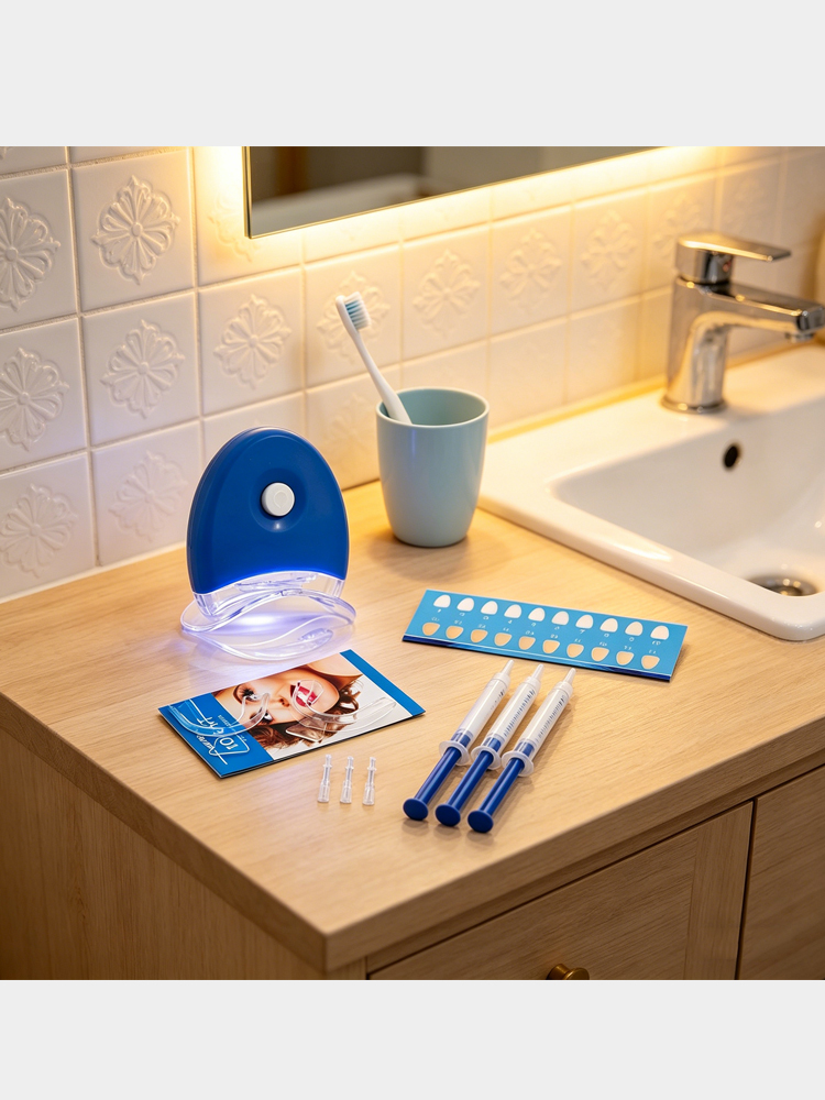 Teeth Whitening Led Kit - Kit Dental Glorysmile - Luz LED,