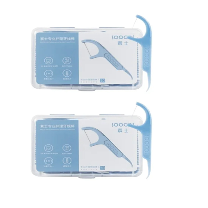 Palillos de Hilo Dental SOOCAS - Dental Floss Picks reseña y precio