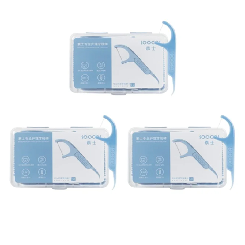 Palillos de Hilo Dental SOOCAS - Dental Floss Picks reseña y precio