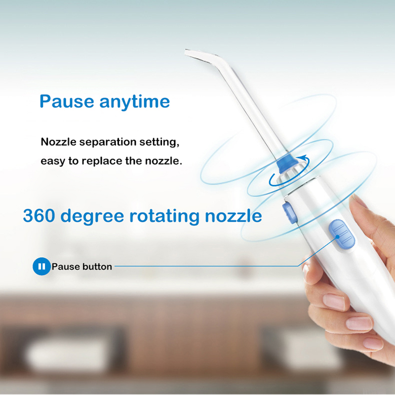 Irrigador Oral eléctrico, hilo - Water Flosser Cordless reseña y precio