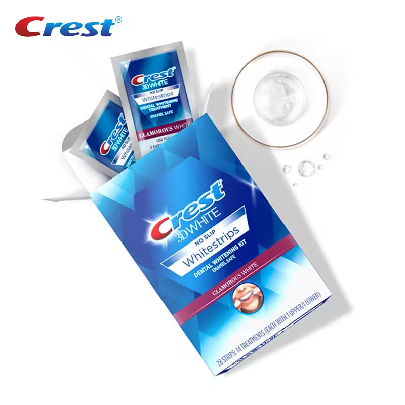 Tiras Blanqueadoras Dentales C - Teeth Whitening Crest reseña y precio
