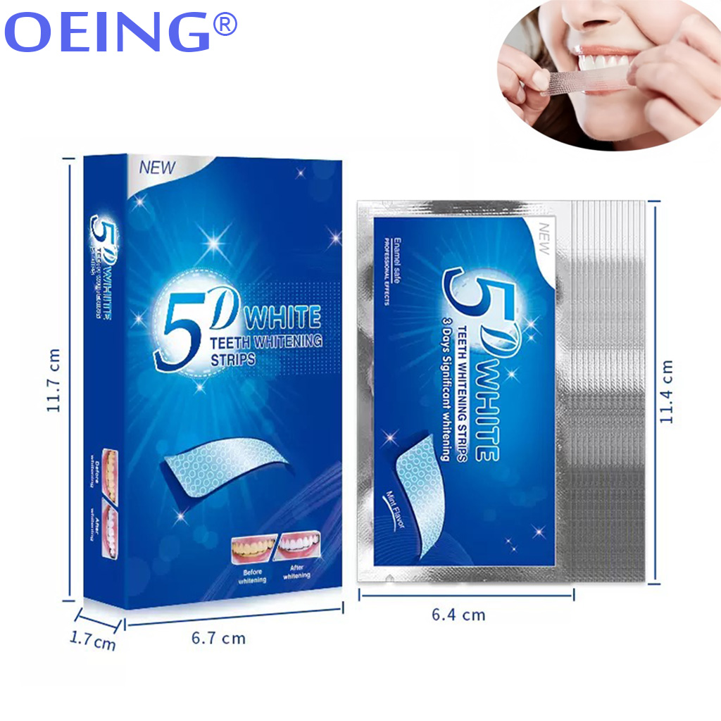 Tira blanqueadora de dientes 9 - Teeth Whitening Effective reseña y precio
