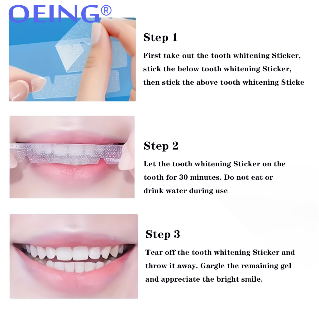 Tira blanqueadora de dientes 9 - Teeth Whitening Effective reseña y precio