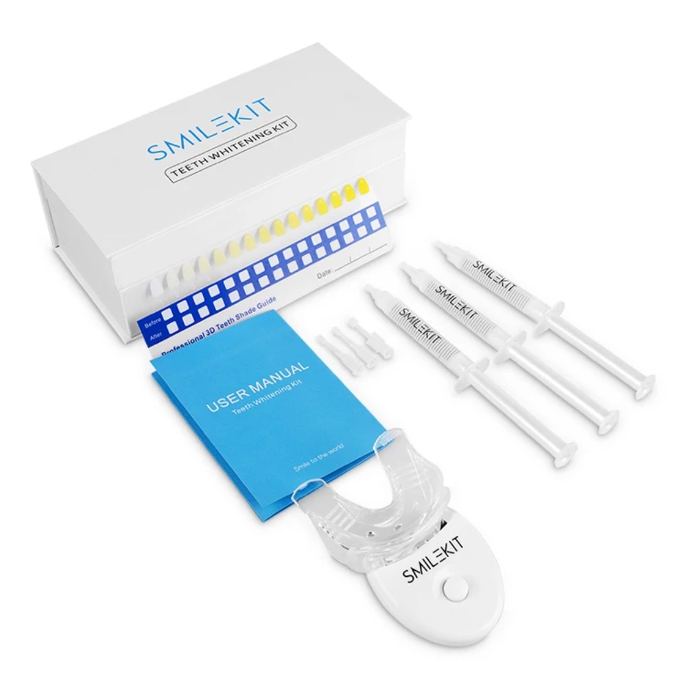 Máquina Portátil de Blanqueami - Teeth Whitening Led Kit reseña y precio