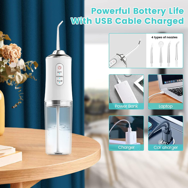Irrigador Bucal, Dispositivo d - Water Flosser Cordless reseña y precio