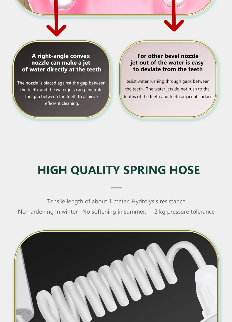 Grifo de hilo Dental de agua,  - Dental Floss Picks reseña y precio