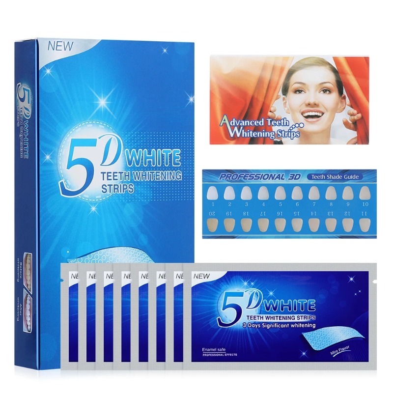 Tiras blanqueadoras de dientes - Teeth Whitening Crest reseña y precio