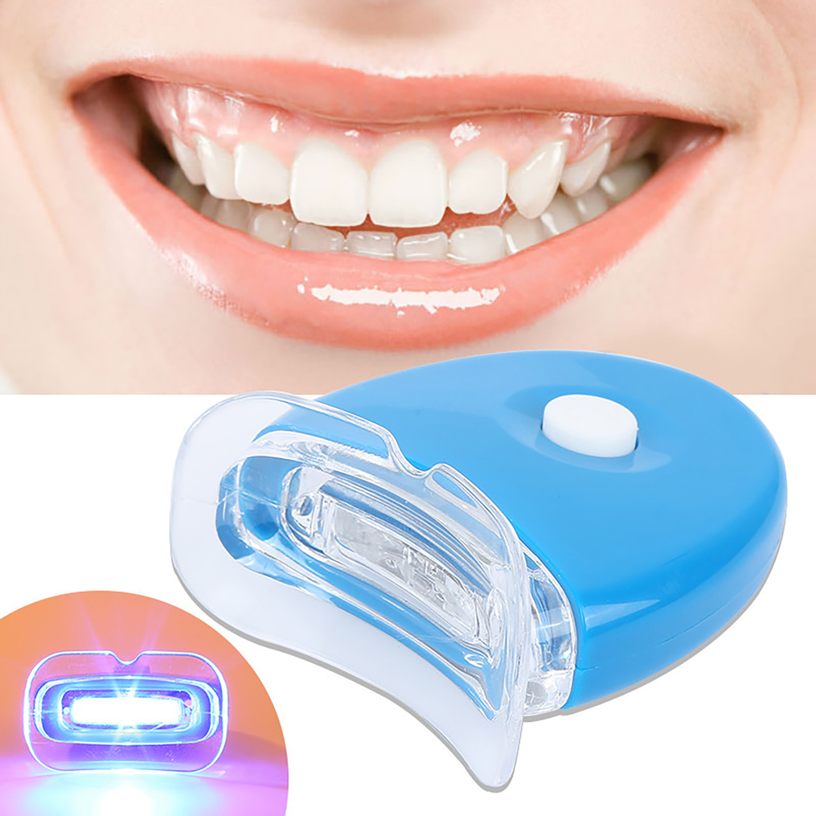 Acelerador de blanqueamiento d - Teeth Whitening Led Kit reseña y precio