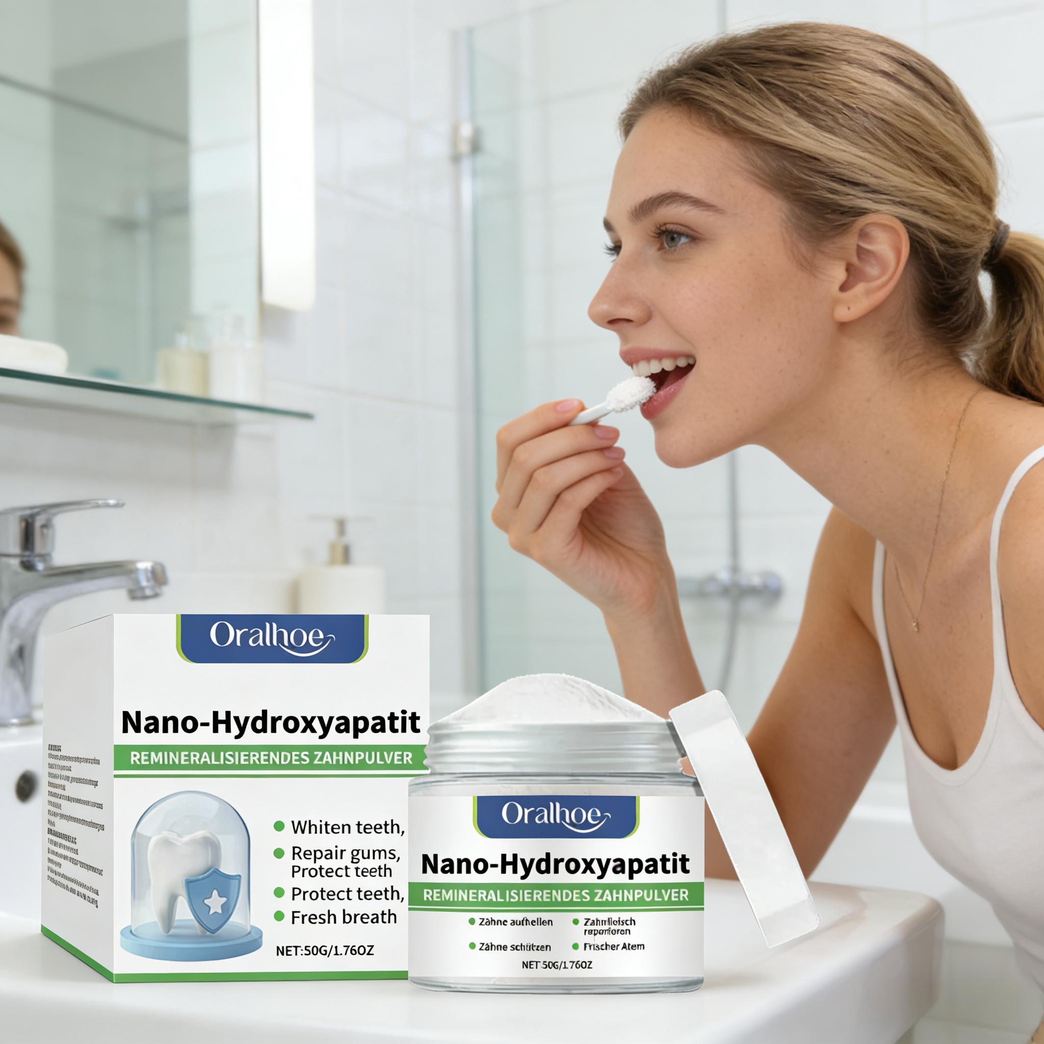 Polvo Dental Blanqueador Oralh - Teeth Whitening Zimba reseña y precio