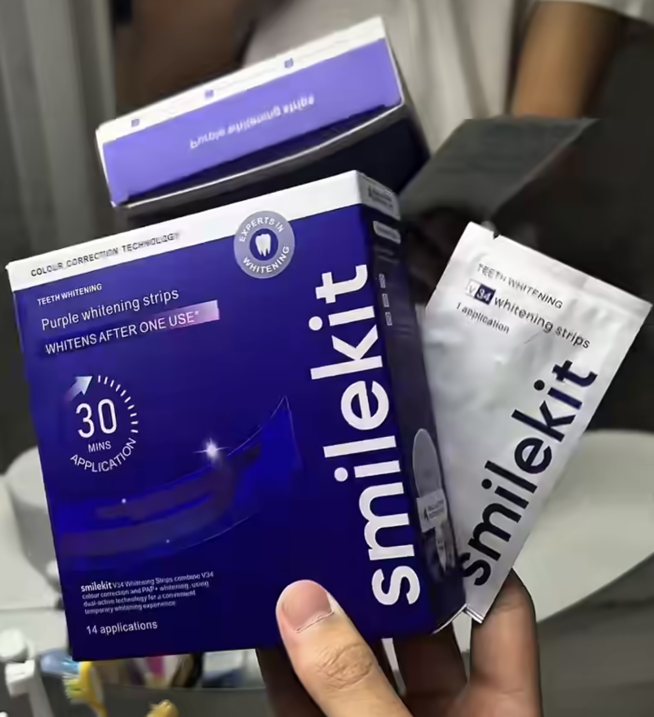 Set de 7/14 Pares de Parches D - Teeth Whitening Crest reseña y precio