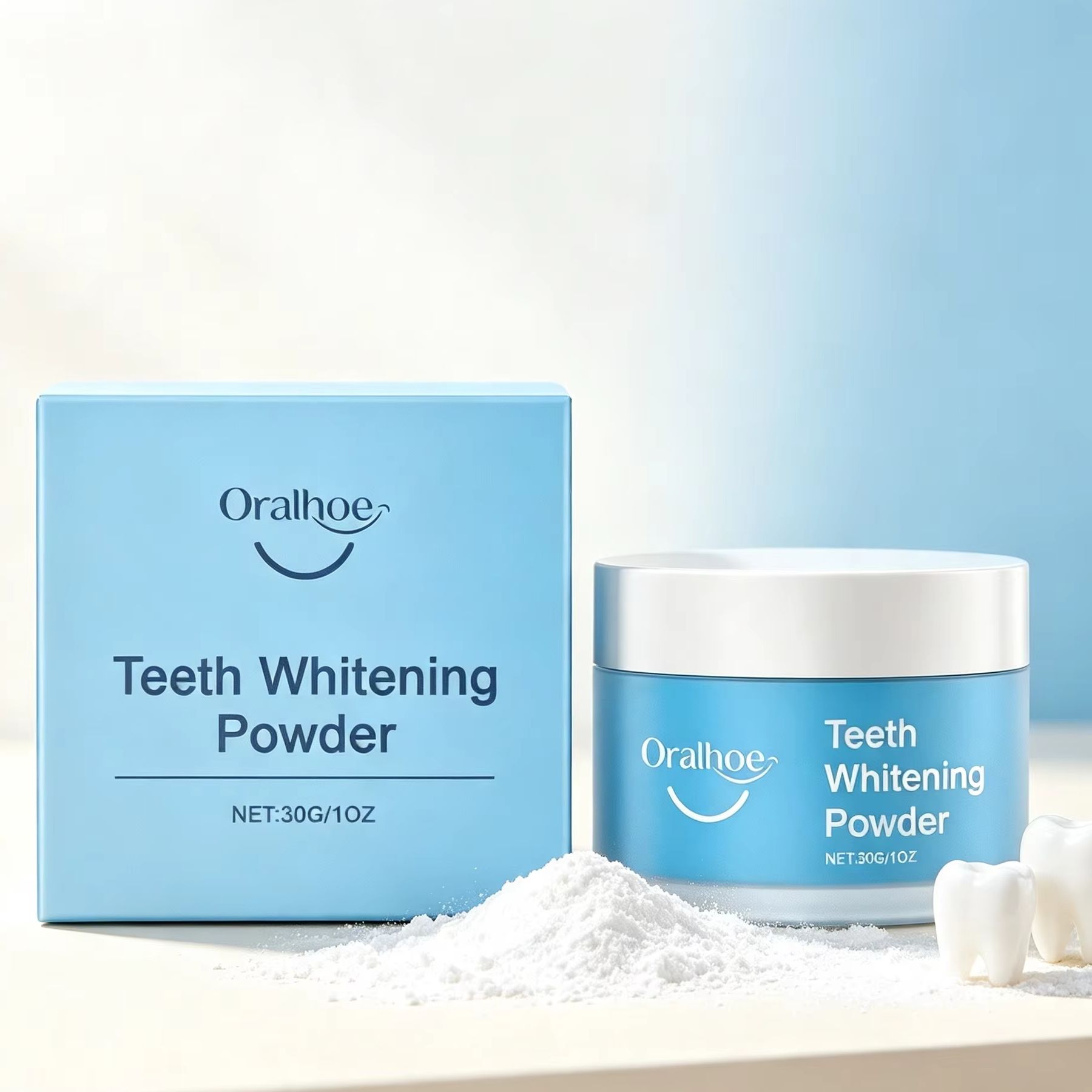Polvo Dental Oralhoe para Cepi - Teeth Whitening Zimba reseña y precio