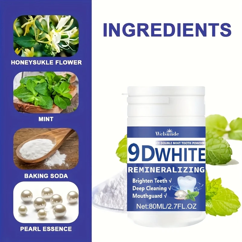 Polvo Dental Remineralizante d - Teeth Whitening Zimba reseña y precio