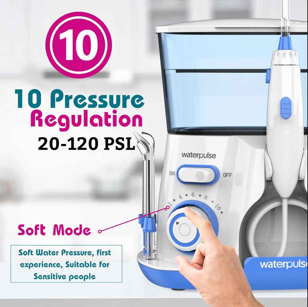 Waterpulse V300-irrigador Oral - Water Flosser Cordless reseña y precio