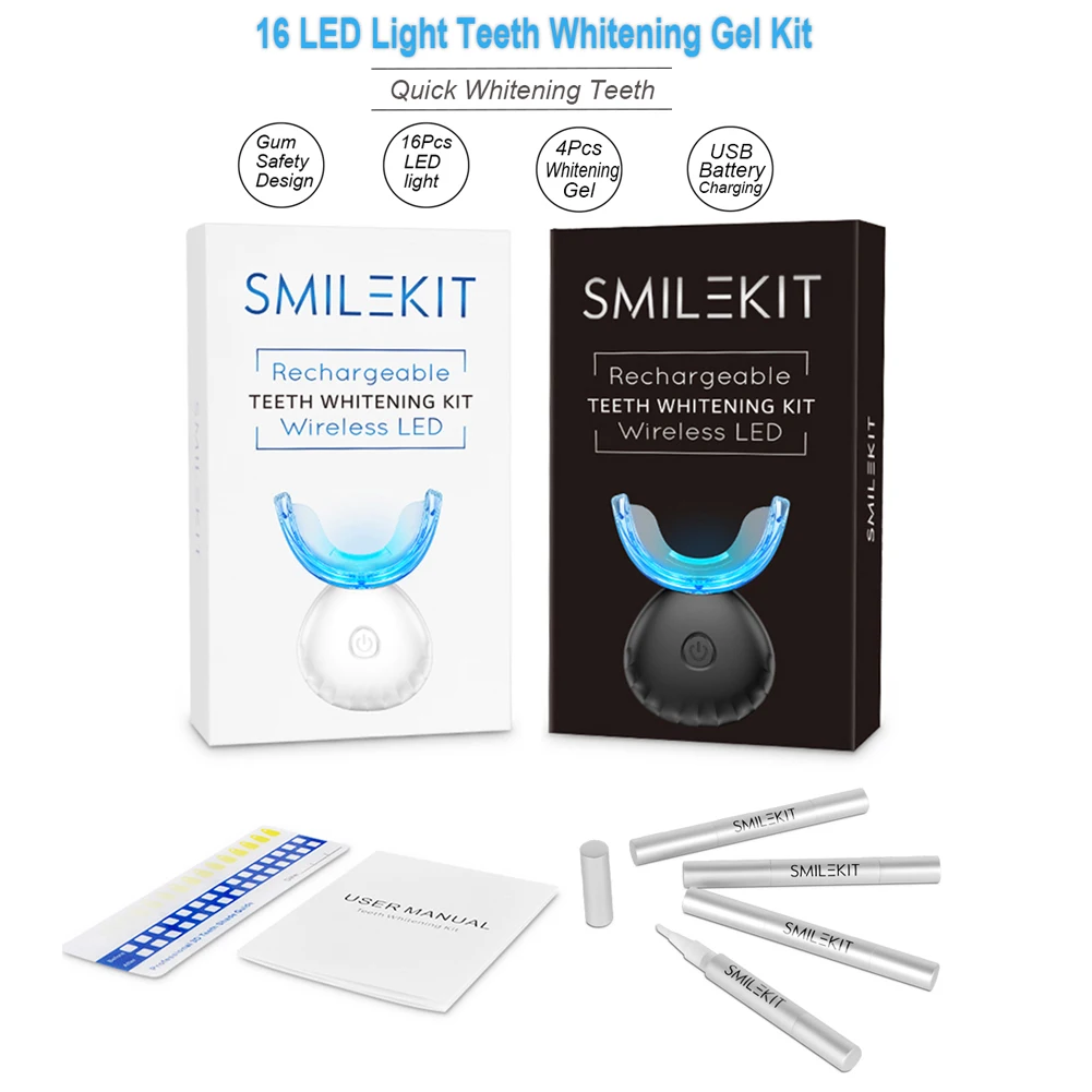 Kit de blanqueamiento Dental M - Teeth Whitening Led Kit reseña y precio