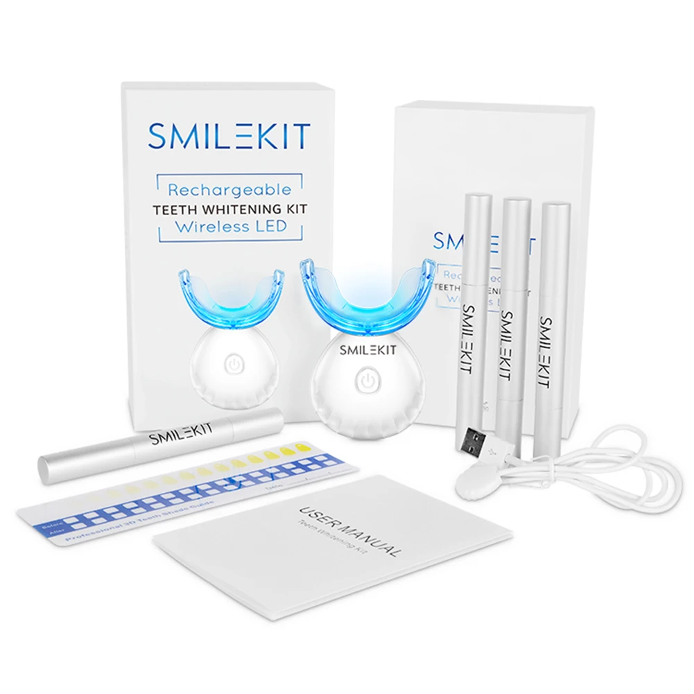 Kit de blanqueamiento Dental M - Teeth Whitening Led Kit reseña y precio