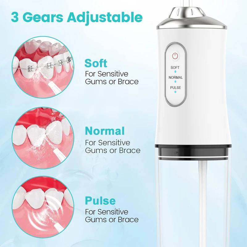 Irrigador Bucal Portátil 2026, - Dental Floss Picks reseña y precio