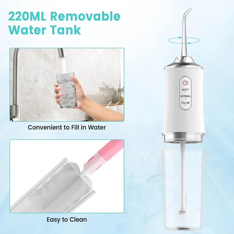 Irrigador Bucal Portátil 2026, - Dental Floss Picks reseña y precio