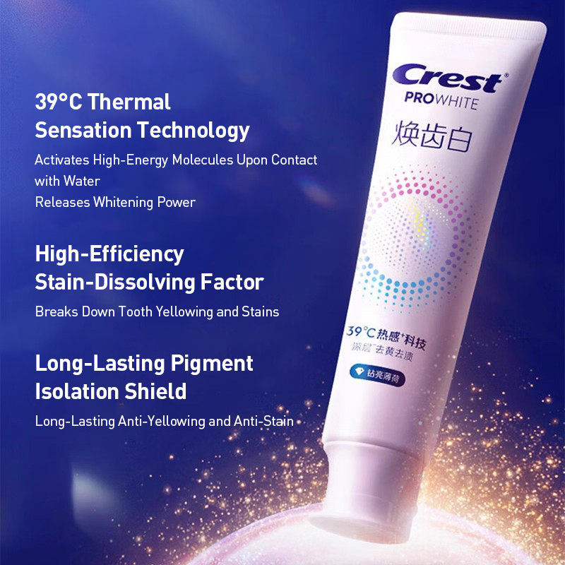 Crest Pro Pasta de dientes bla - Teeth Whitening Crest reseña y precio