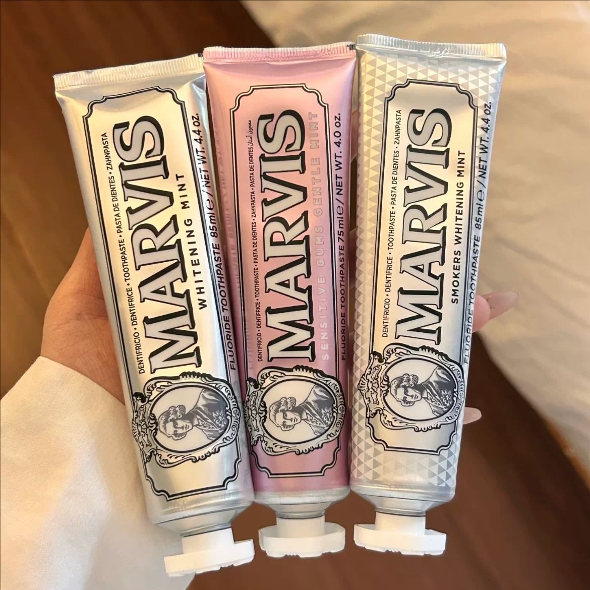 Pasta de Dientes Marvis Mint,  - Teeth Whitening Cream reseña y precio