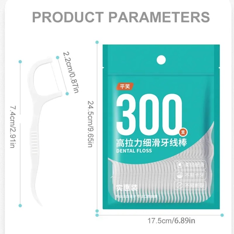 Palillos de dientes desechable - Dental Floss Picks reseña y precio