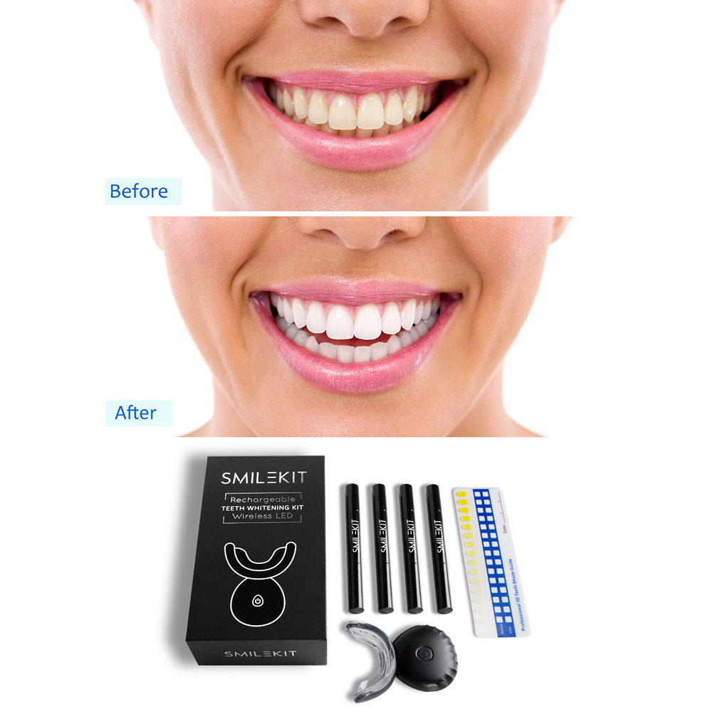Kit de Gel blanqueador Dental  - Teeth Whitening Led Kit reseña y precio