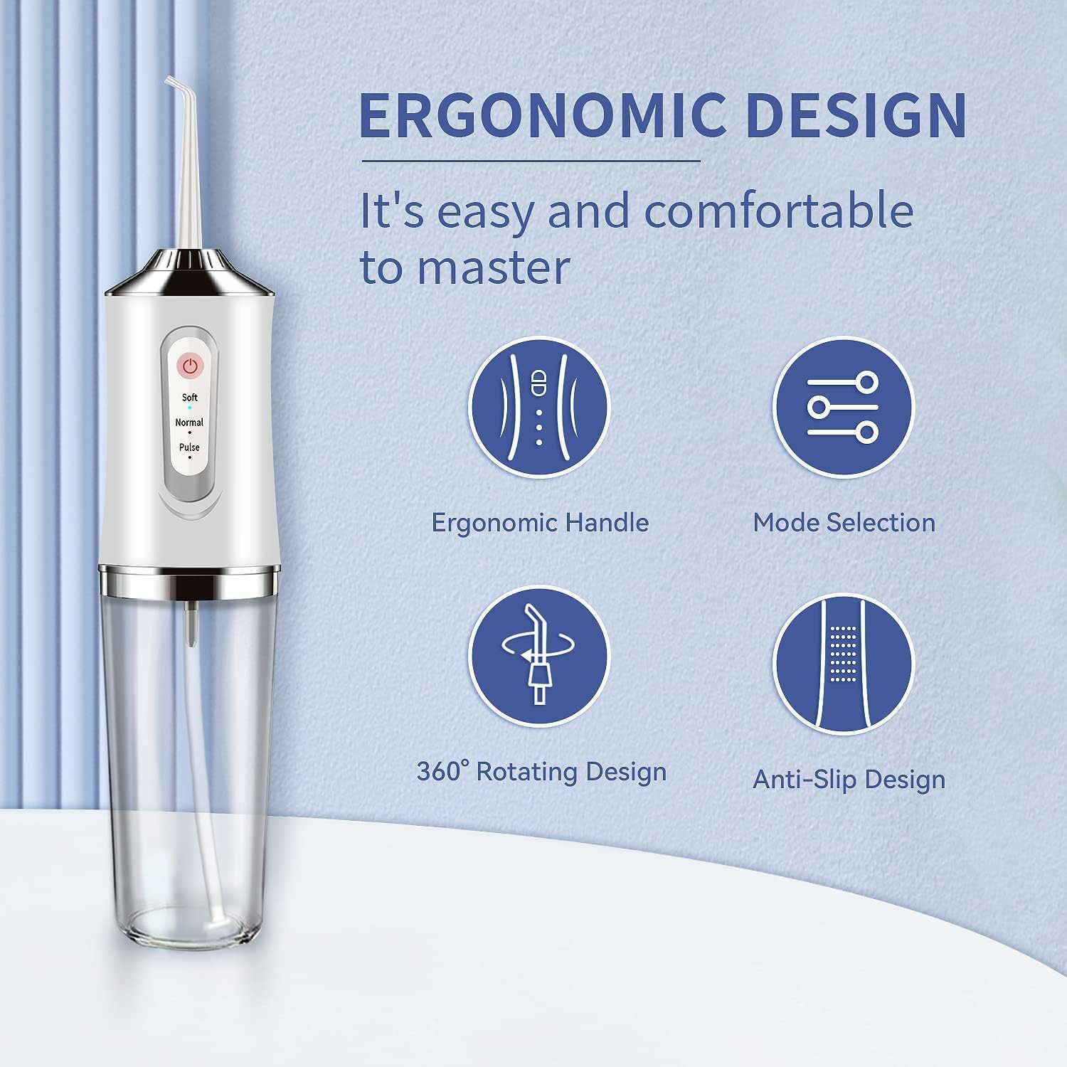 Irrigador Dental, hilo Dental  - Water Flosser Cordless reseña y precio