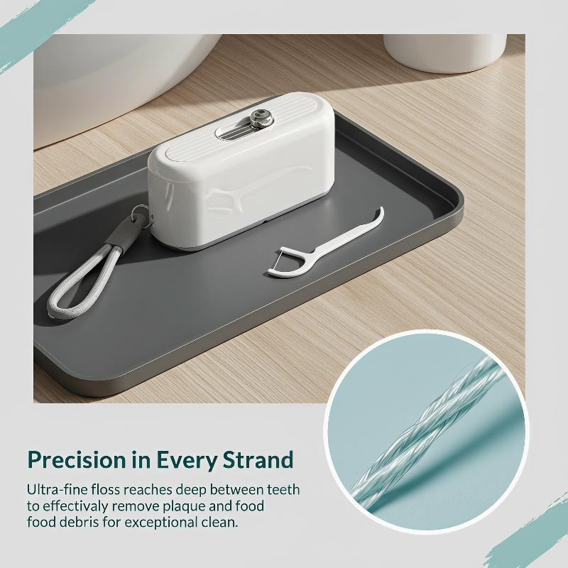 Caja de Almacenamiento Automát - Dental Floss Picks reseña y precio