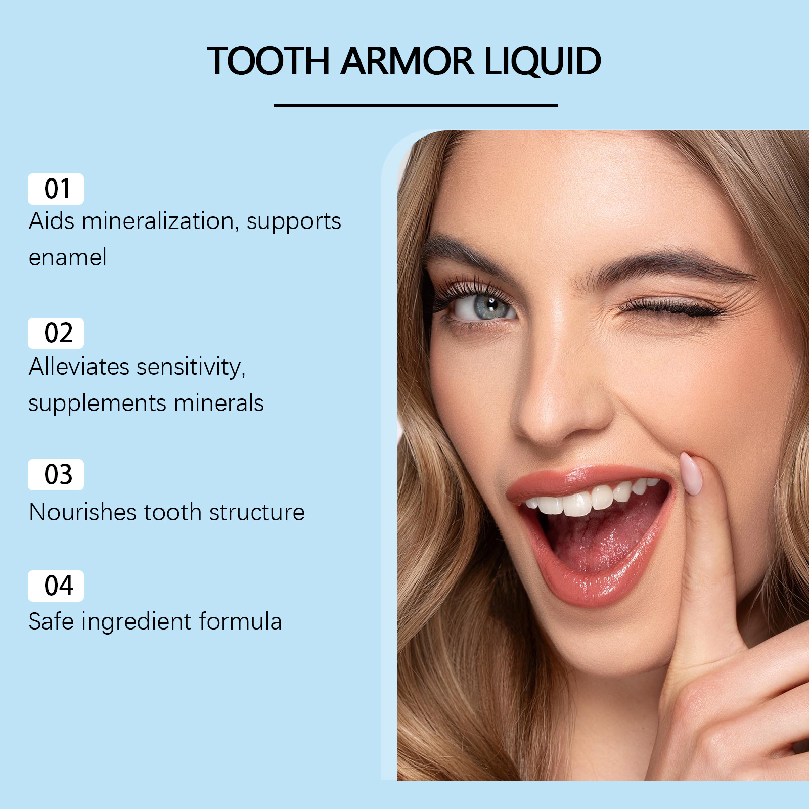 Líquido para el Cuidado Dental - Teeth Whitening Effective reseña y precio