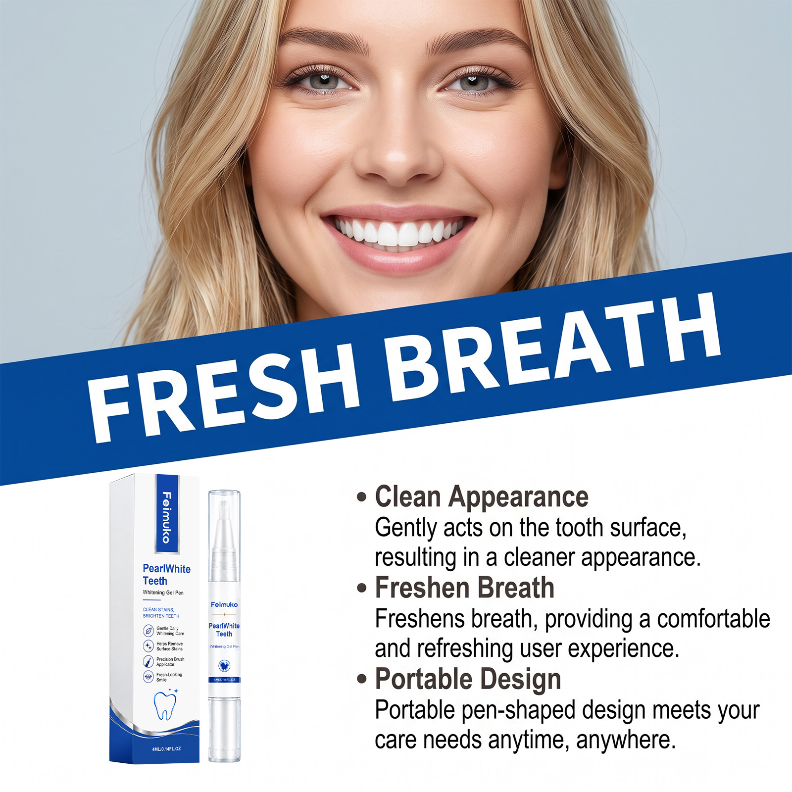 Gel Blanqueador Dental Portáti - Teeth Whitening With Hydrogen Peroxide reseña y precio