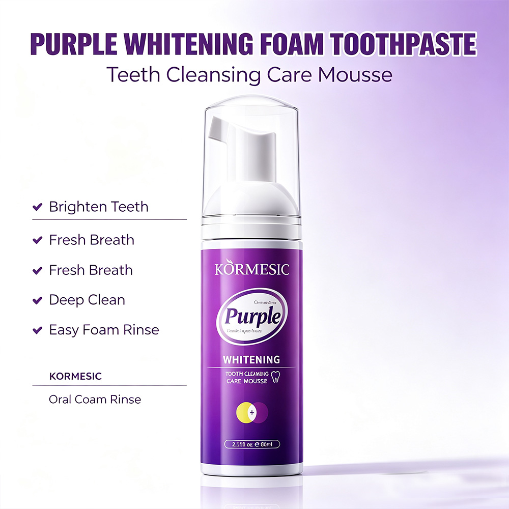 Espuma Dental Blanqueadora Mor - Teeth Whitening Crest reseña y precio