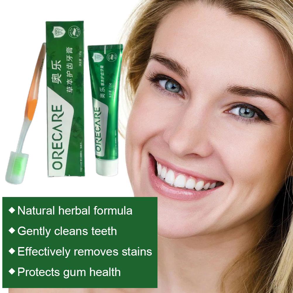 Pasta Dental Herbal con Sabor  - Teeth Whitening Treatment reseña y precio