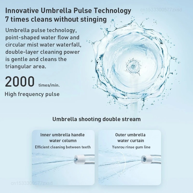 Irrigador Bucal Portátil XIAOM - Water Flosser Cordless reseña y precio