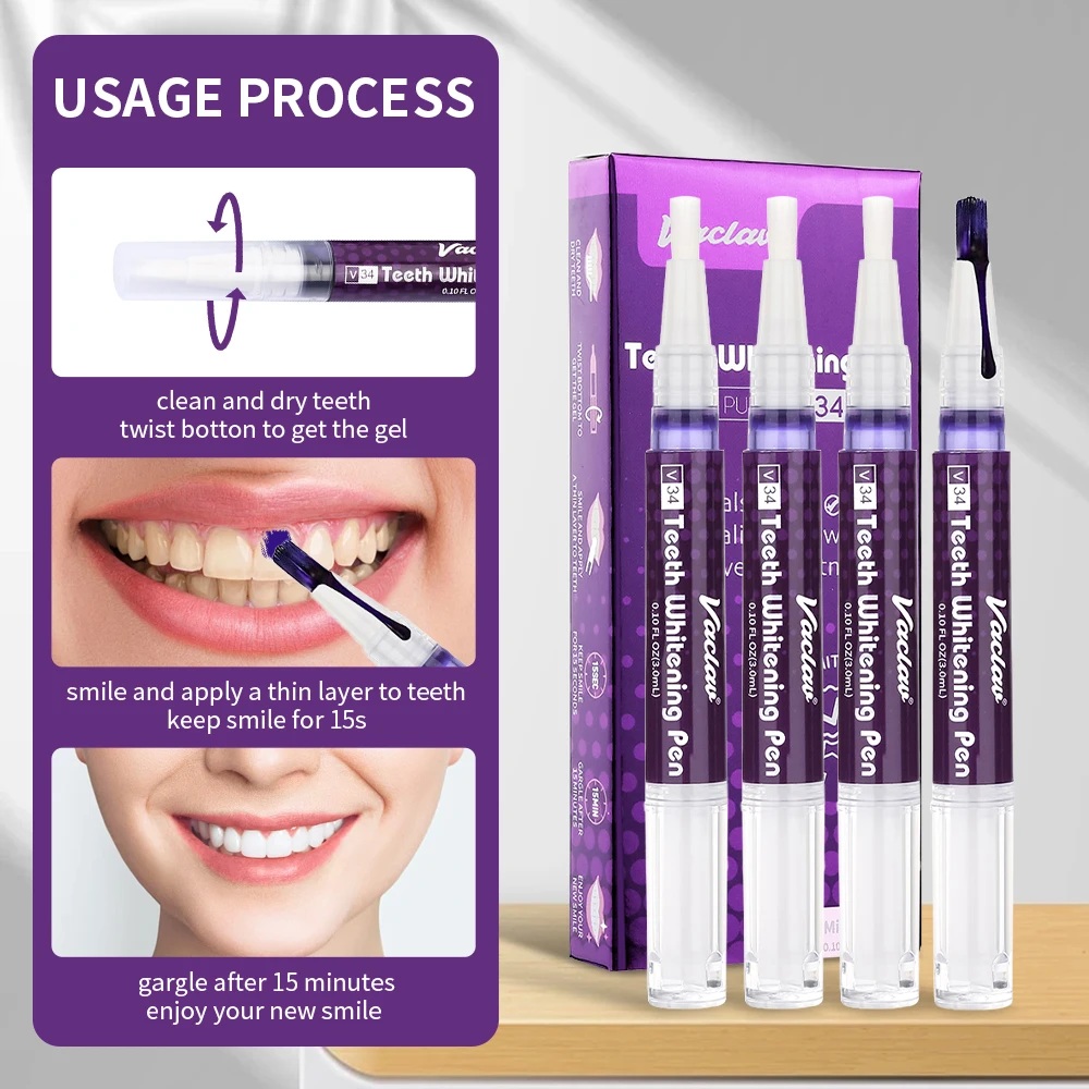 Vaclav V34 Bolígrafo de gel bl - Teeth Whitening Remedies reseña y precio